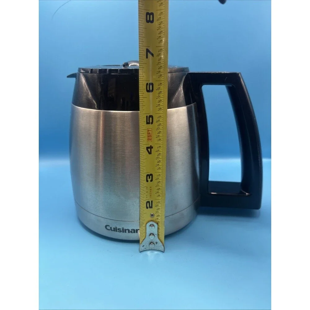 Cuisinart Thermal Insulated Coffee Carafe 6 cup Stainless Steel Replacement